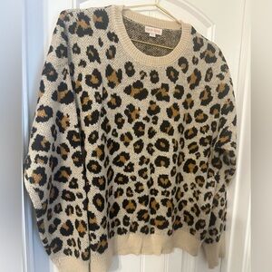 Knox Rose Leopard Sweater
